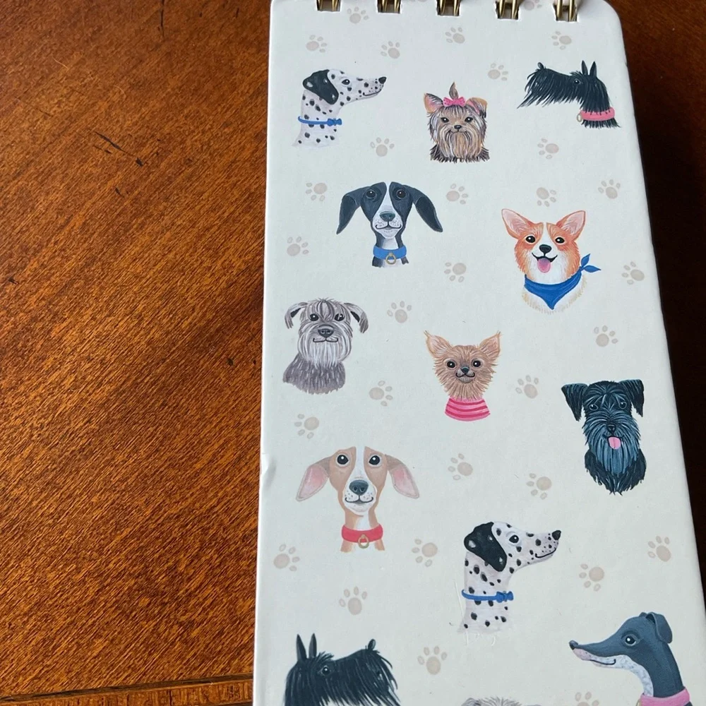 ADORABLE DOGS 🐶🐶, Spiral Journal, Spiral Notepad Bundle NWT